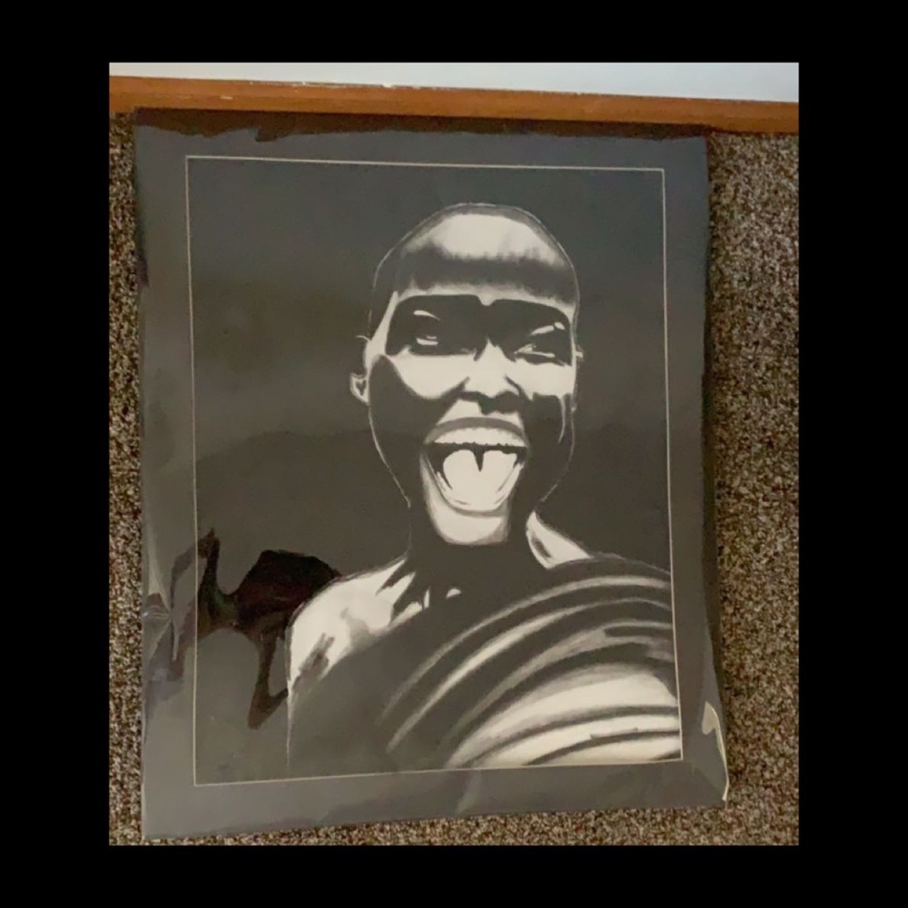 Original pastel art piece